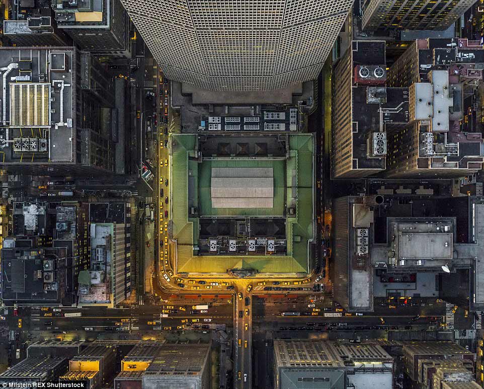Vista de Nueva York a 2.000 pies de altitud