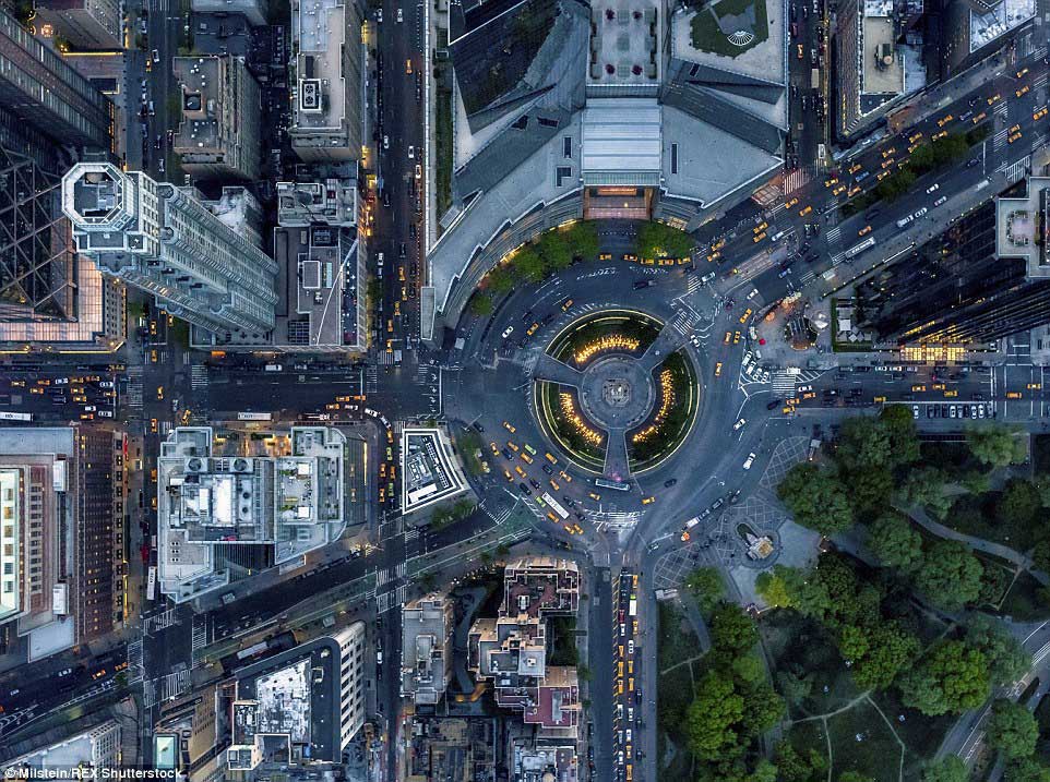 Vista de Nueva York a 2.000 pies de altitud
