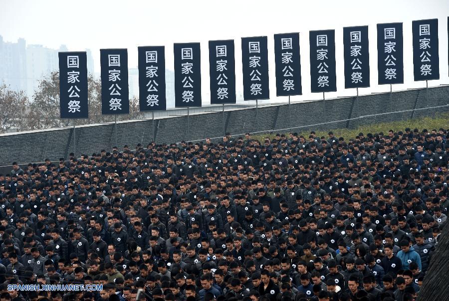 China celebra ceremonia en memoria de víctimas de Masacre de Nanjing