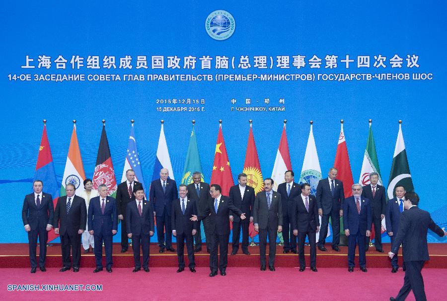 Primeros ministros de OCS inician conversaciones en centro de China