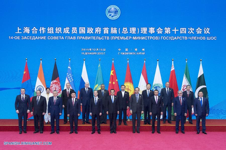 Primeros ministros de OCS inician conversaciones en centro de China