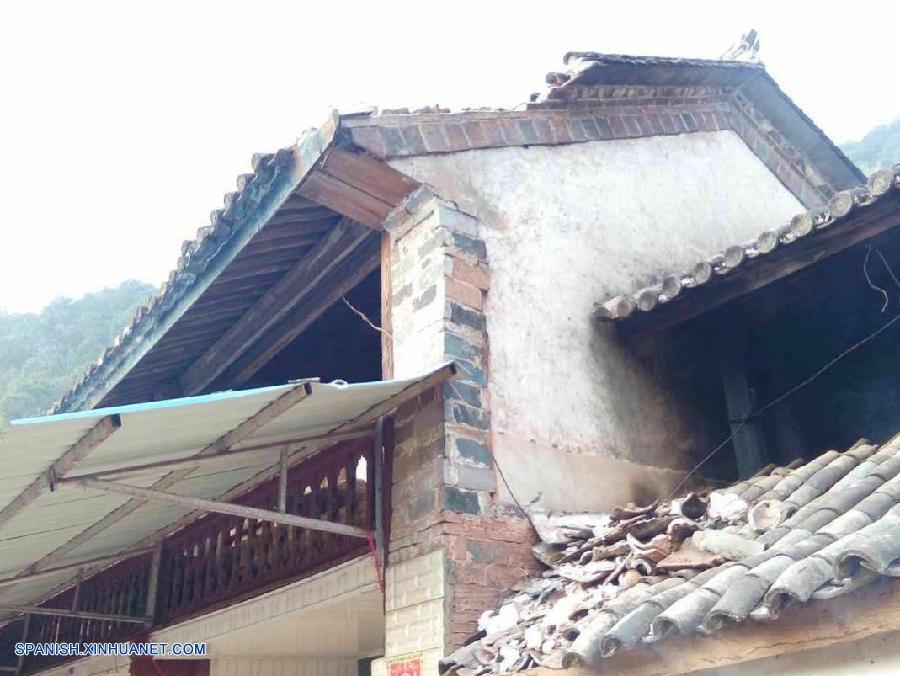 Sismo en suroeste de China afecta a más de 15.000 personas