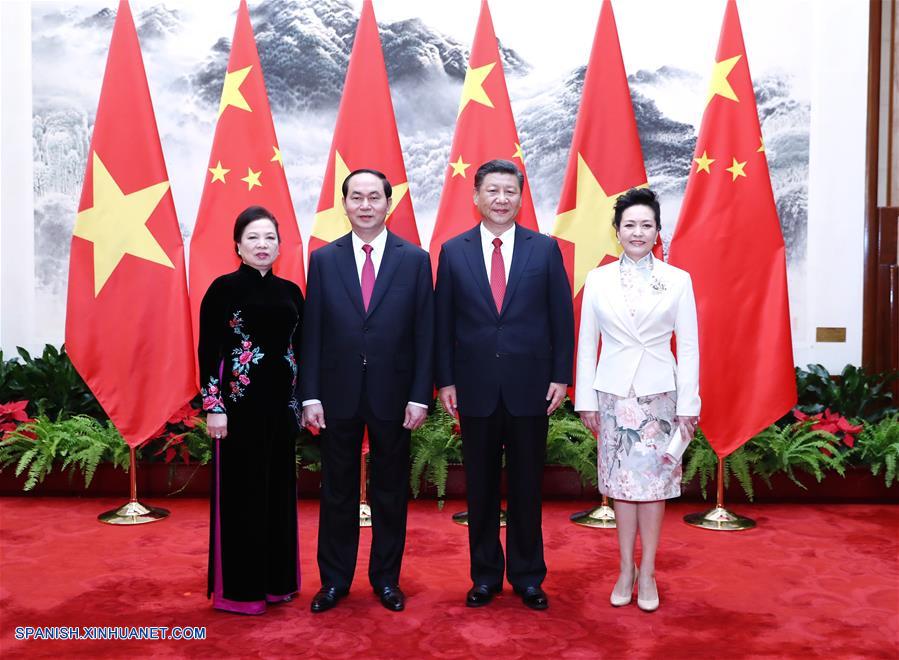 Presidentes de China y Vietnam sostienen conversaciones sobre relaciones bilaterales