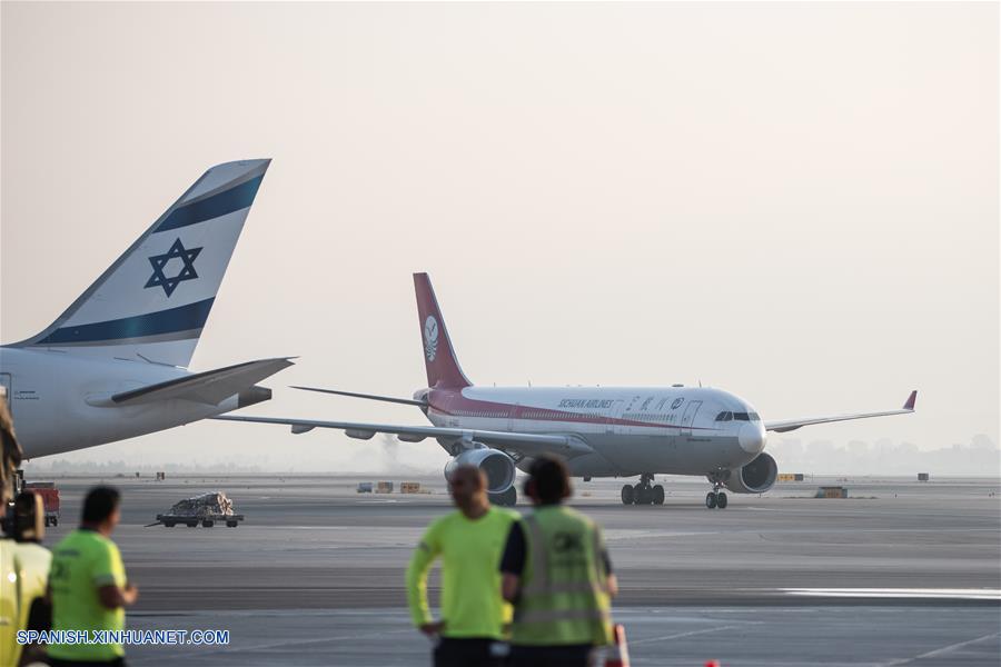 Sichuan Airlines abre vuelo directo entre ciudad de suroeste de China e Israel
