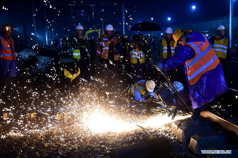 Desviado ferrocarril de alta velocidad de China para proyecto de trasvase de agua