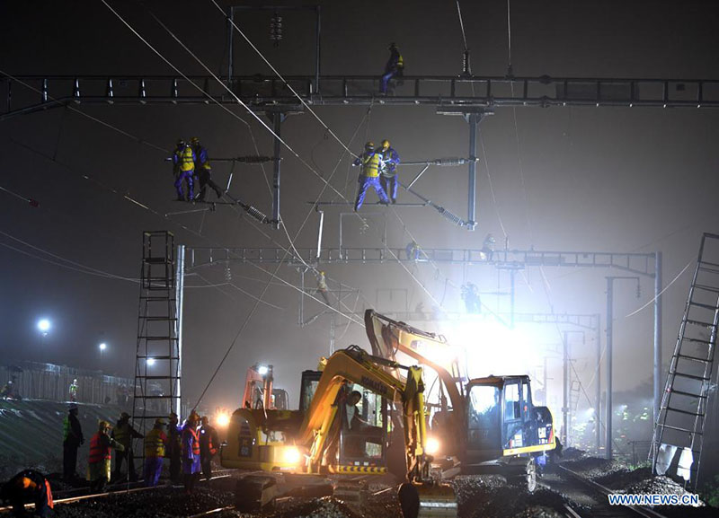 Desviado ferrocarril de alta velocidad de China para proyecto de trasvase de agua