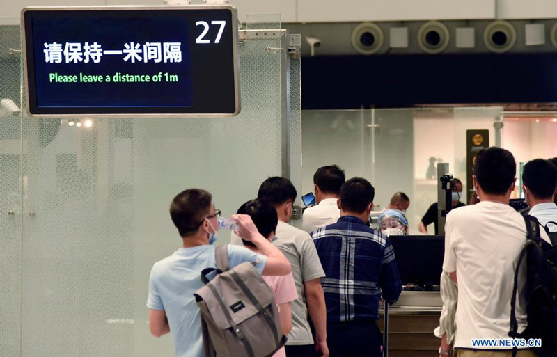 Aeropuerto Internacional de Baiyun en Guangzhou, provincia de Guangdong, 26 de abril del 2021. (Foto: Xinhua/ Tian Jianchuan)