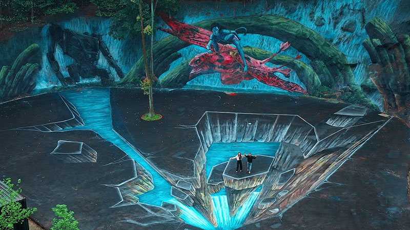 La organización Guinness reconoce el arte interactivo de Chongqing