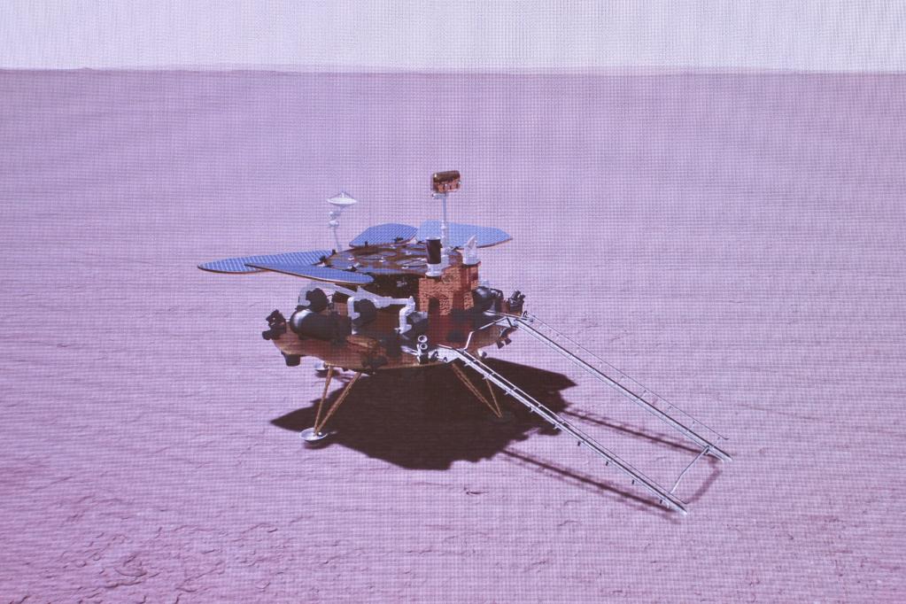 La sonda de China Tianwen-1 aterriza en Marte