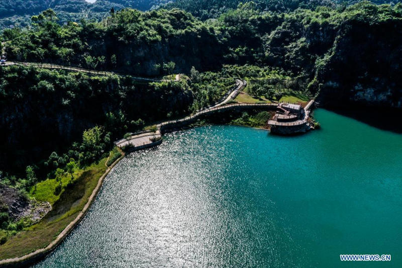 Antigua zona de exploración minera es transformada en fragante parque de monta?a