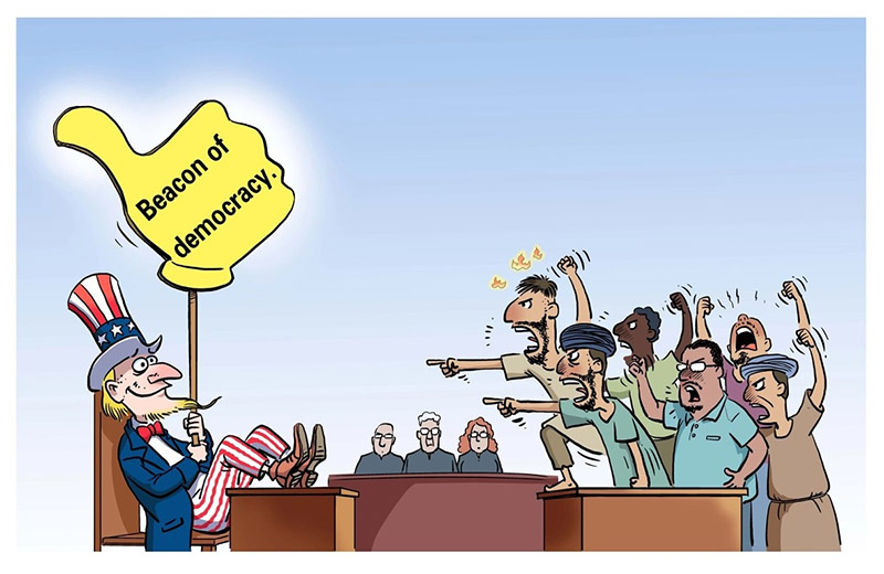 La política de poder de Estados Unidos pisotea los derechos humanos de los refugiados y migrantes