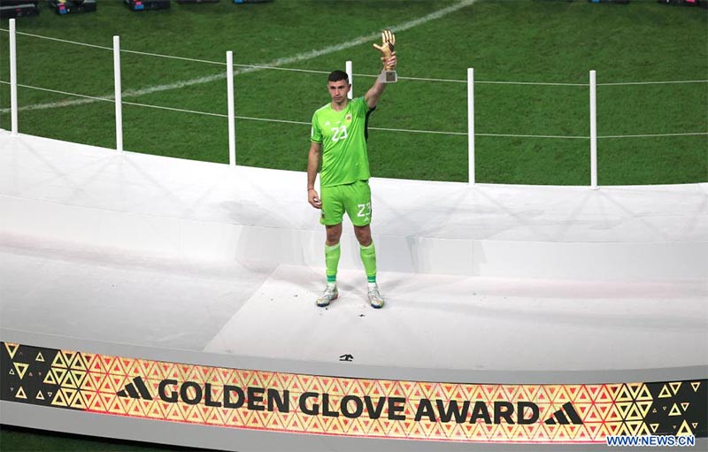 Portero argentino Martinez: Nuestro destino era sufrir antes de triunfar en Copa Mundial