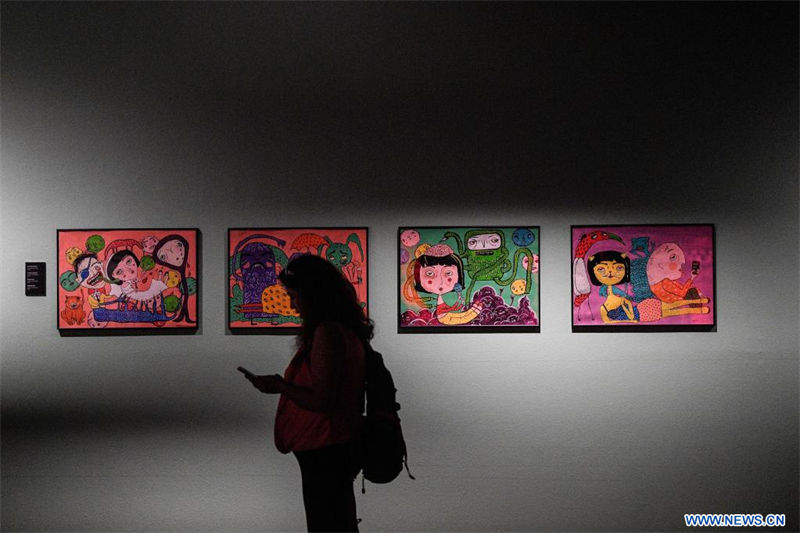 Exposición "Te amo, Mon Laferte visual" en Santiago, Chile