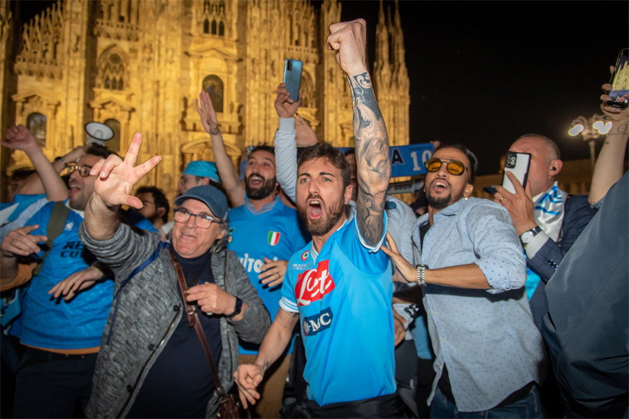 El Napoli se corona campeón de Italia tras 33 a?os sin Maradona