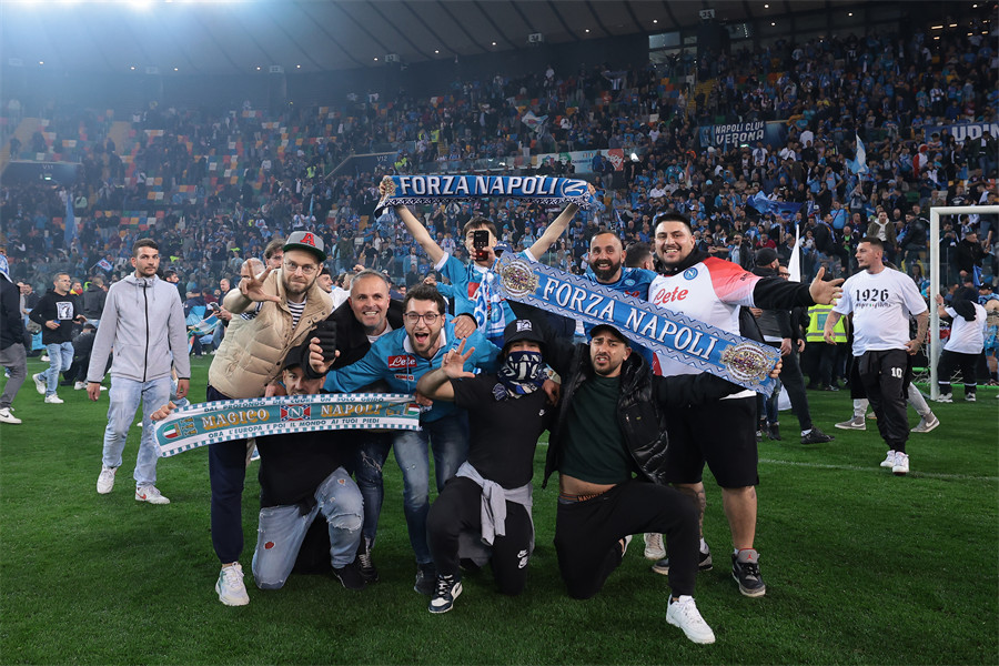 El Napoli se corona campeón de Italia tras 33 a?os sin Maradona