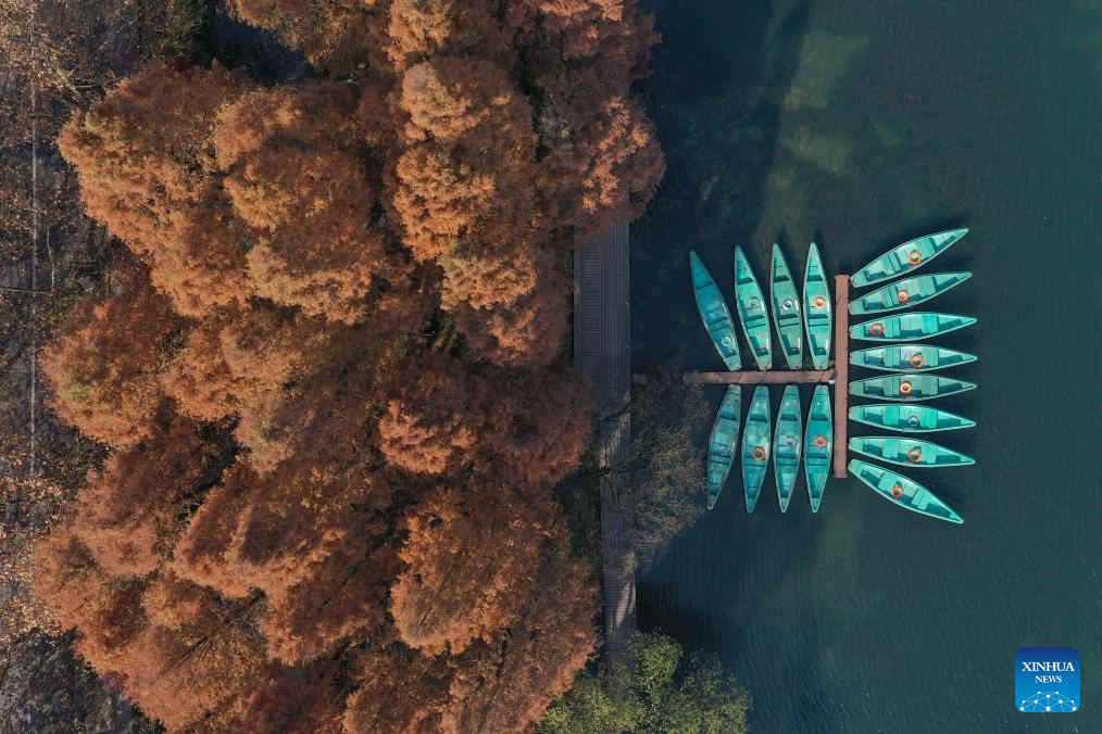 Vistas aéreas de Hangzhou, ciudad anfitriona de los 19o Juegos Asiáticos