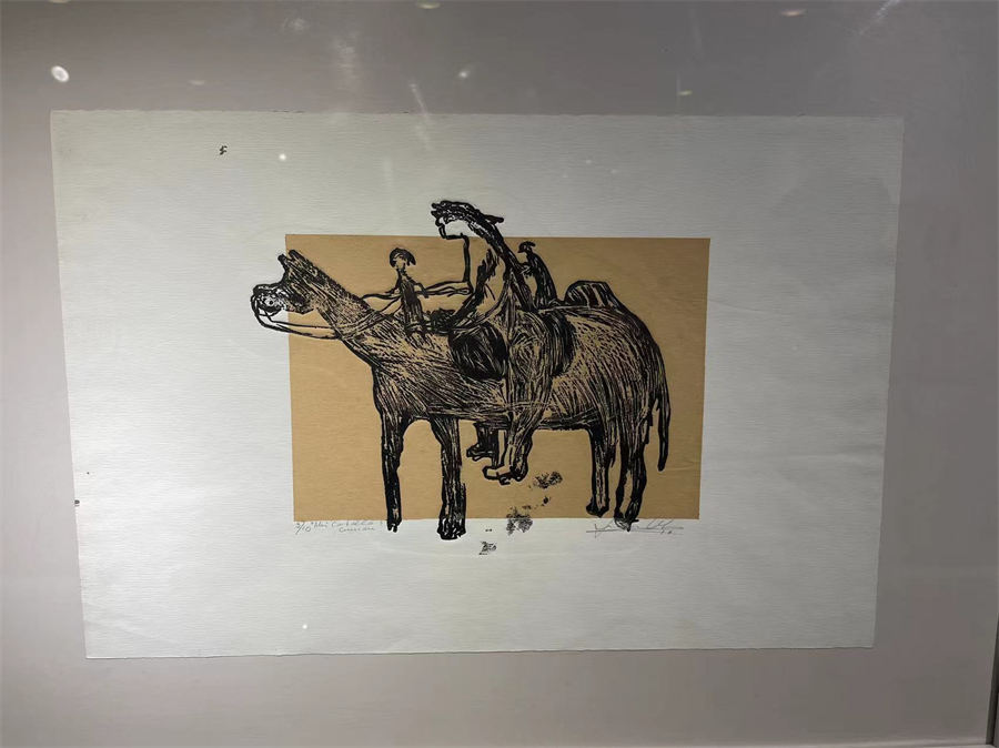 “La buena memoria” uruguaya crea y expone en Beijing