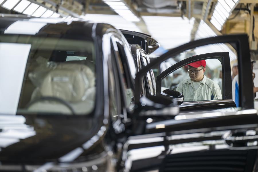 la provincia central china de Hubei, el 9 de abril de 2025. (Xinhua/Wu Zhizun)