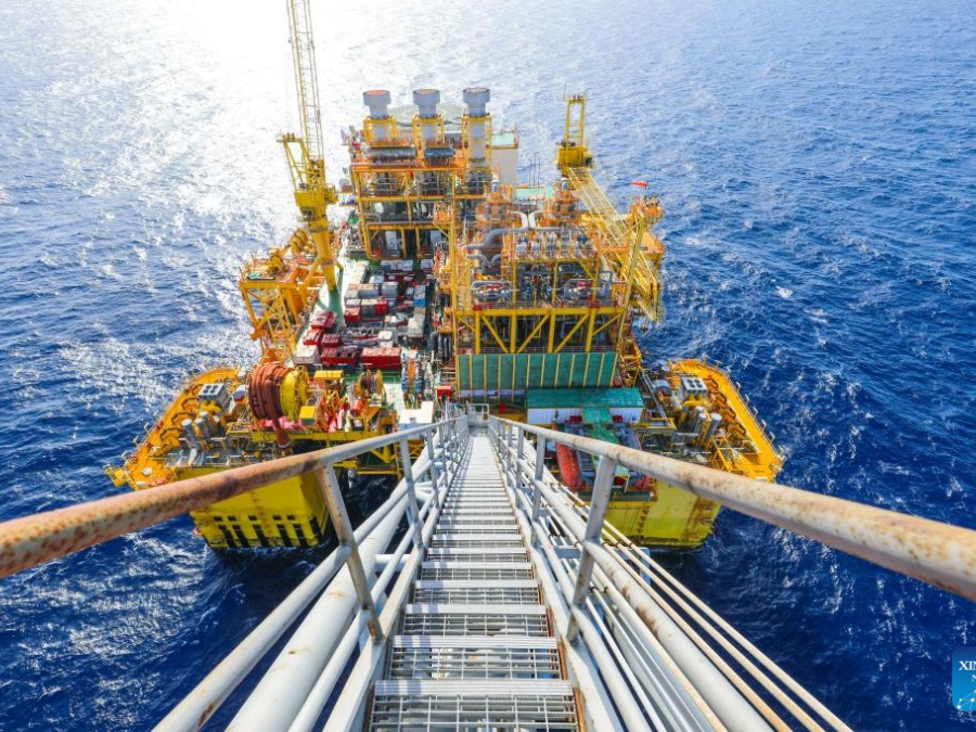 Entra en operación segunda fase del mayor yacimiento de gas marino de China