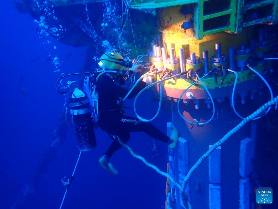 Entra en operación segunda fase del mayor yacimiento de gas marino de China