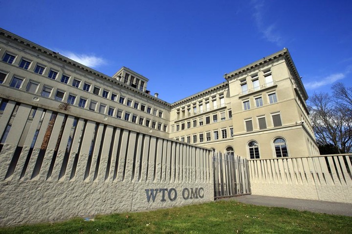 Imagen de archivo de la Organización Mundial de Comercio (OMC), en Ginebra, Suiza. (Xinhua/Xu Jinquan)